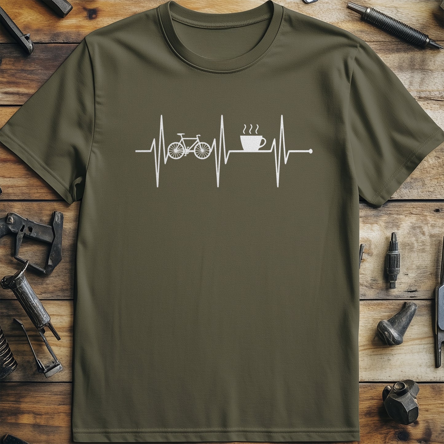 Cycling and Coffee 34 T Shirt