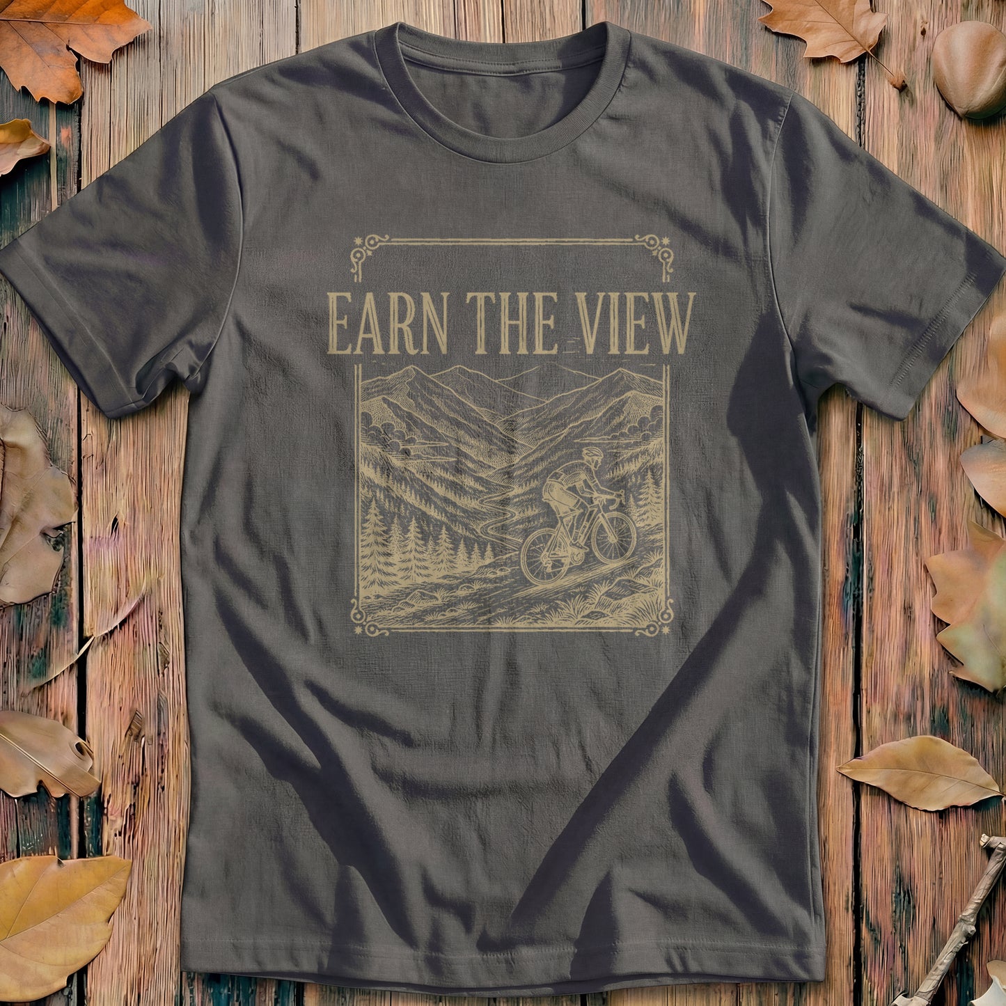 Earn The View Classic Cycling T-Shirt