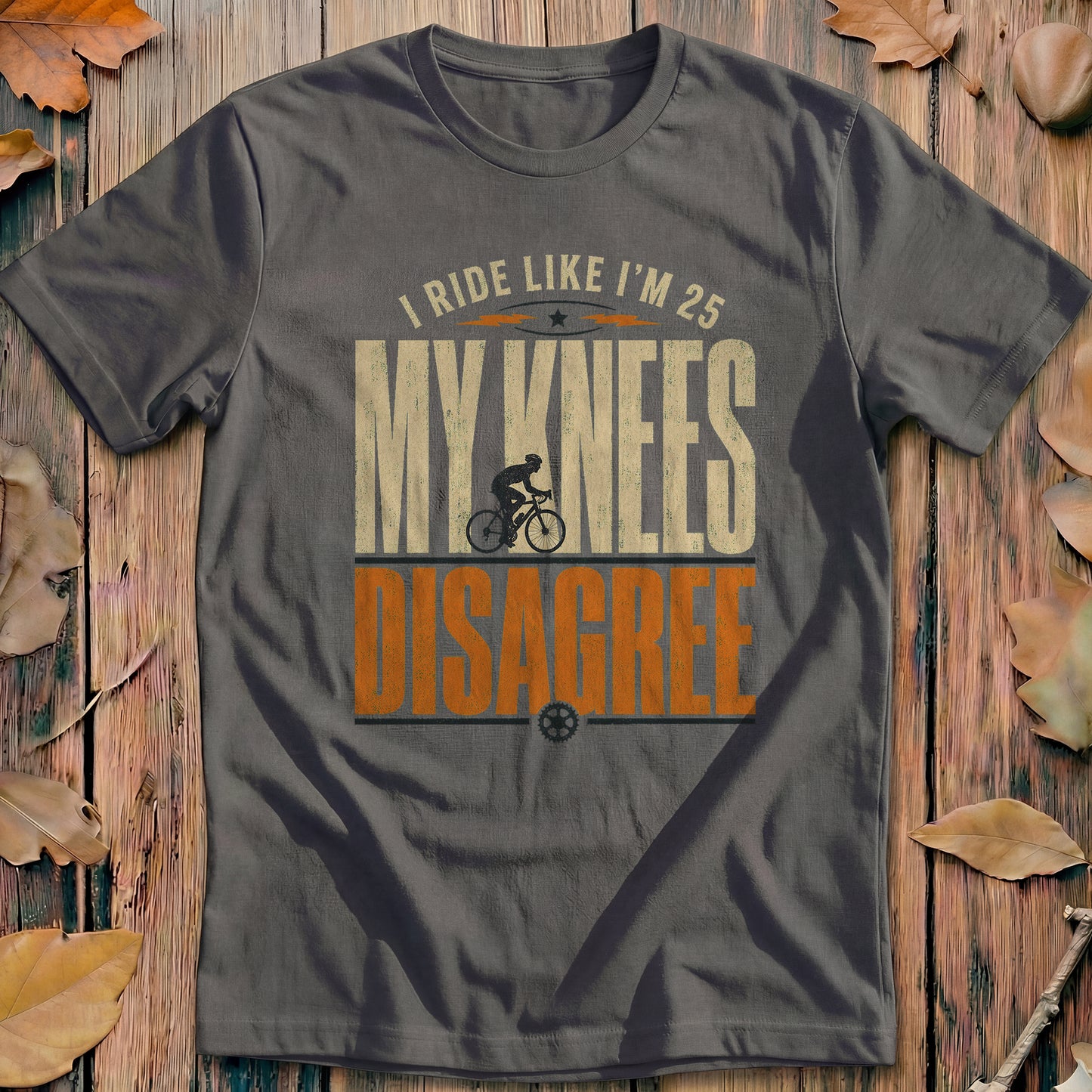 My Knees Disagree Bold Cycling T-Shirt