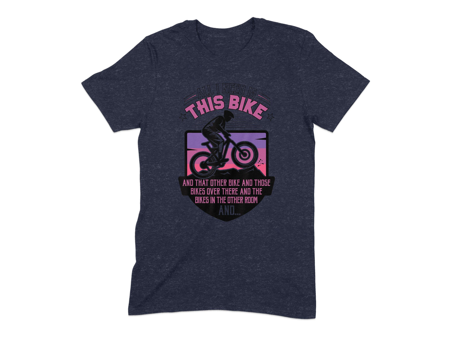 This Bike And That Other Bike Funny Biking T-shirt product type