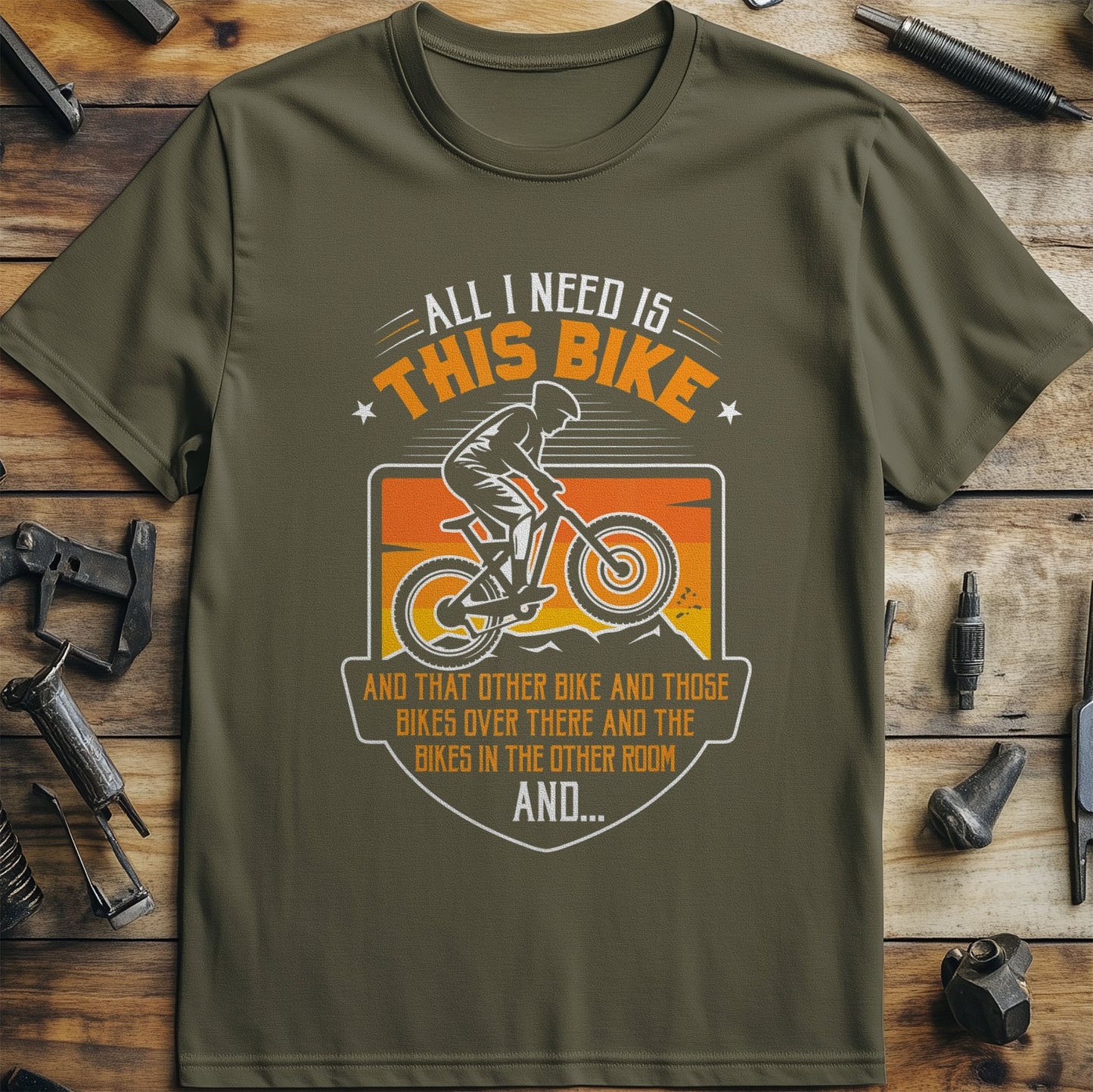 All I Need Is This Bike Cycling Enthusiast Shirt product type
