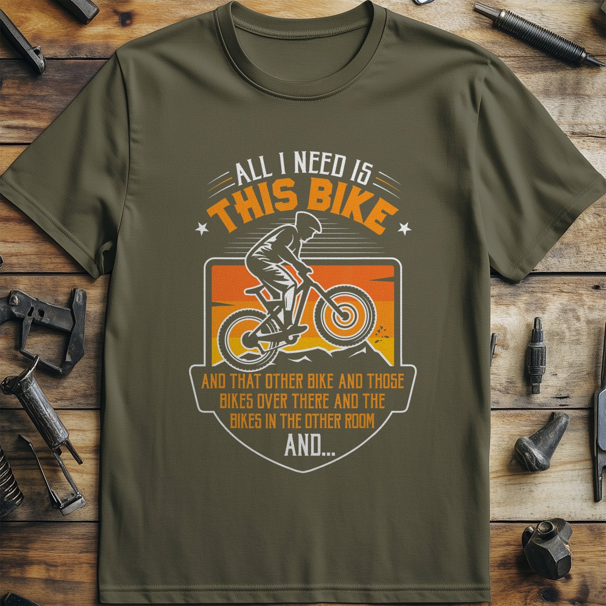 All I Need Is This Bike Cycling Enthusiast Shirt product type