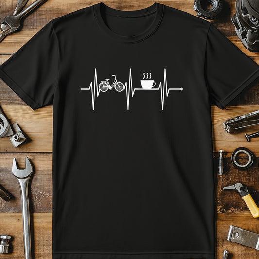 bike woman coffee T Shirt US