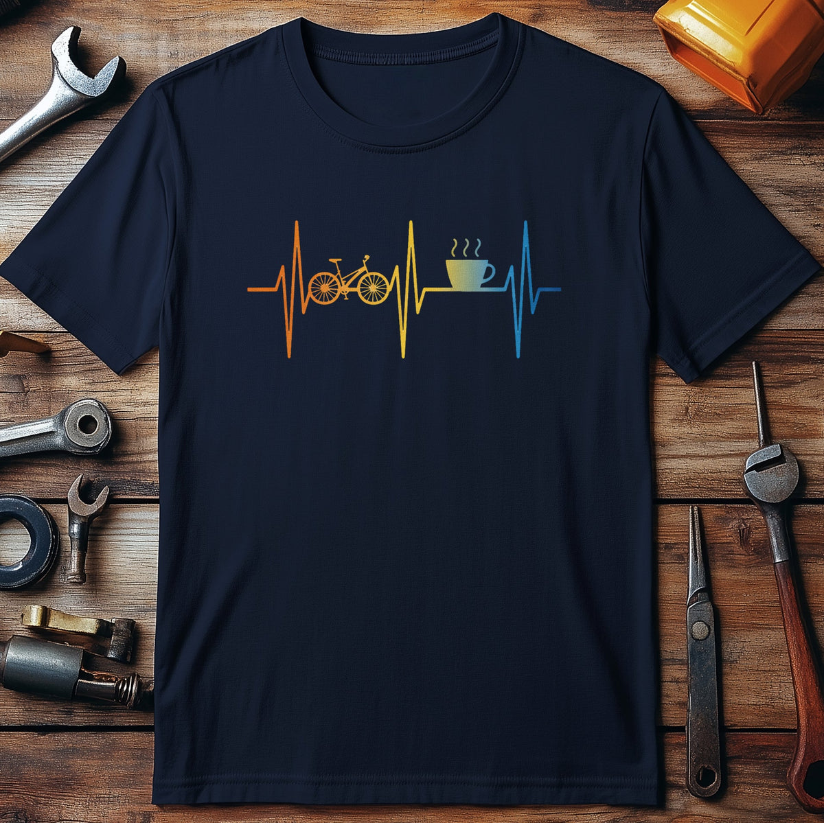 Cycling and Coffee F 36 T Shirt US