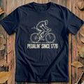 Bigfoot Pedalin Since 1776 Classic Cycling T-Shirt