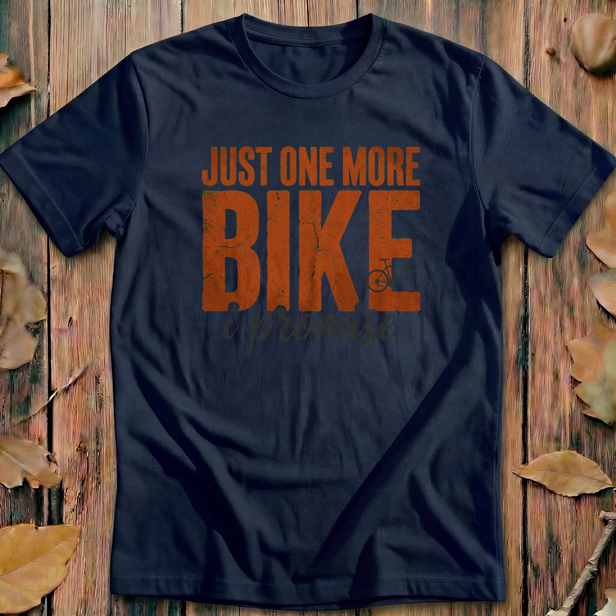 Just One More Bike I Promise Vintage Cycling T-Shirt