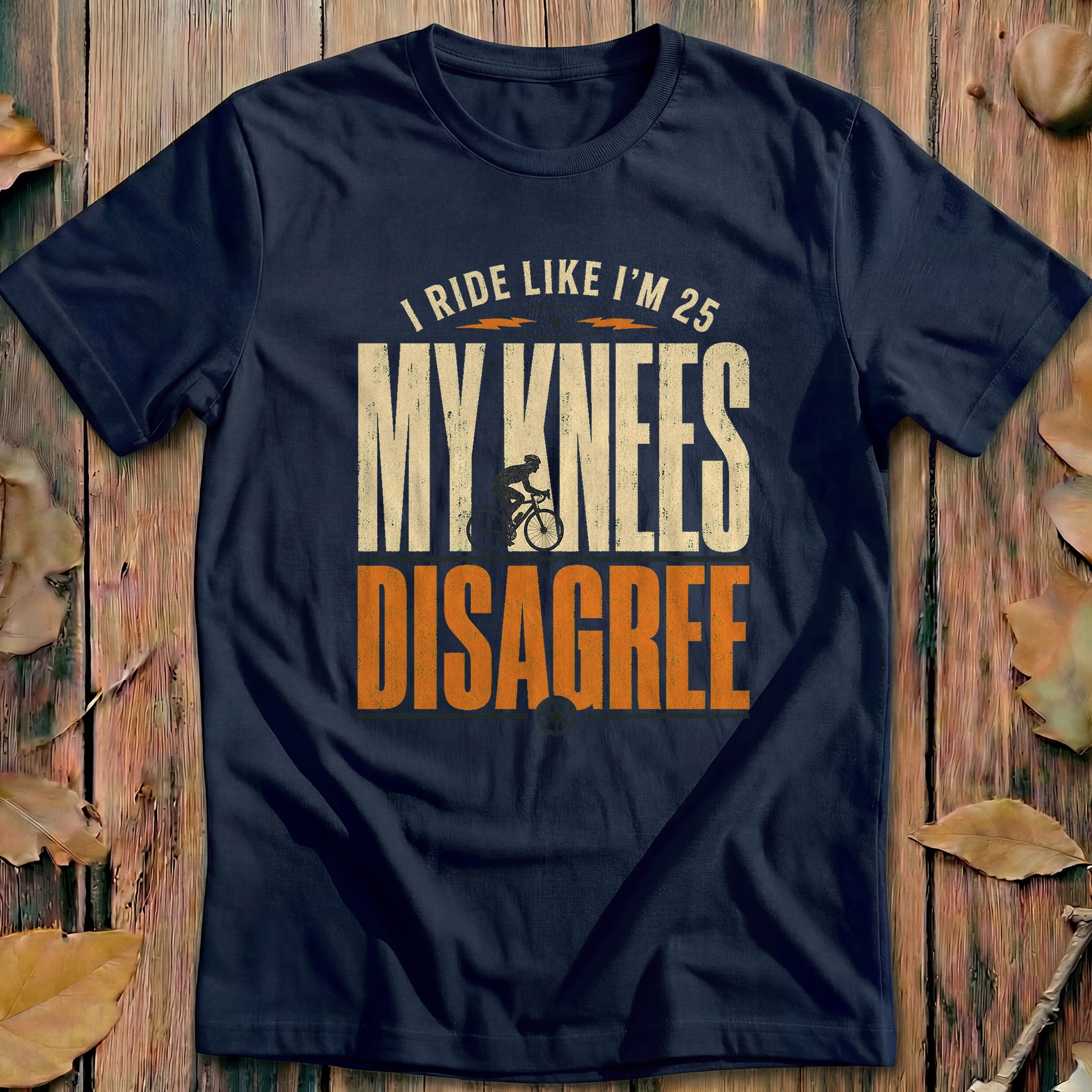 My Knees Disagree Bold Cycling T-Shirt