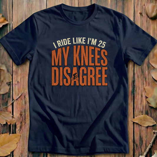 My Knees Disagree Vintage Cycling T-Shirt
