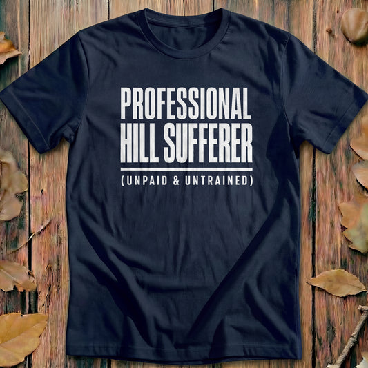 Professional Hill Sufferer Bold Cycling T-Shirt