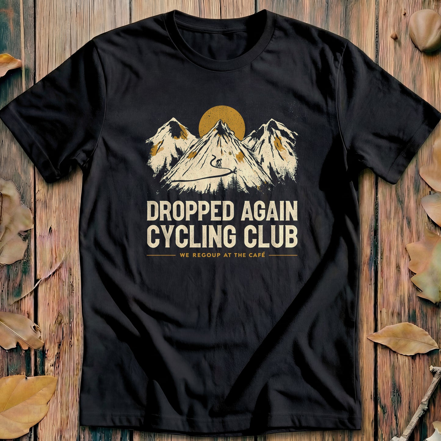 Dropped Again Cycling Club Retro Cycling T-Shirt