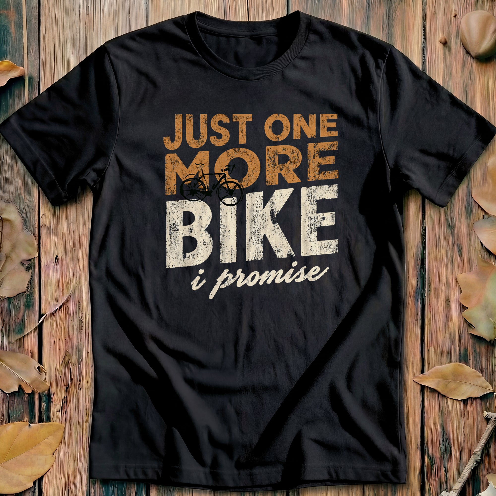 Just One More Bike I Promise Heritage Cycling T-Shirt