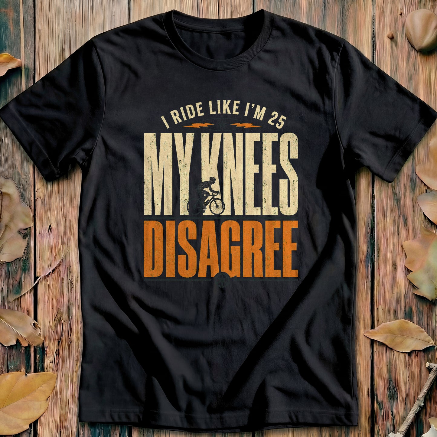 My Knees Disagree Bold Cycling T-Shirt