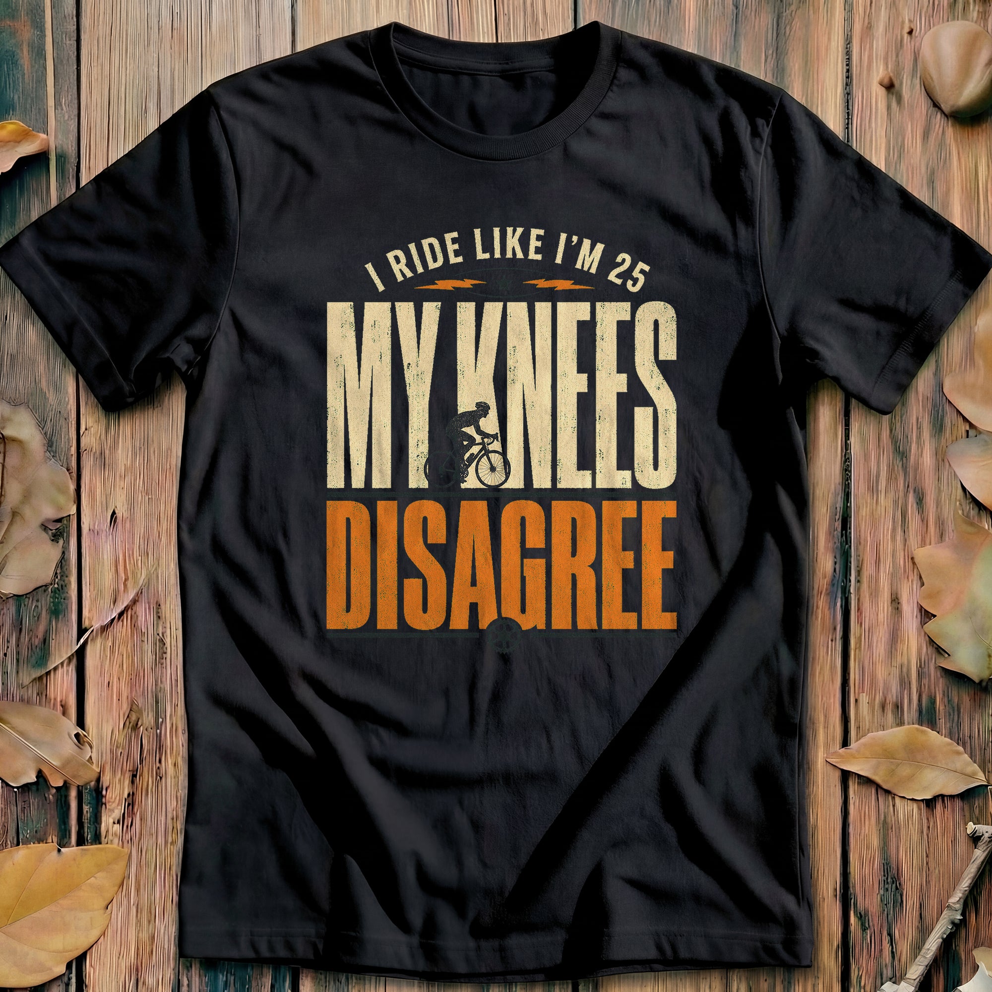 My Knees Disagree Bold Cycling T-Shirt