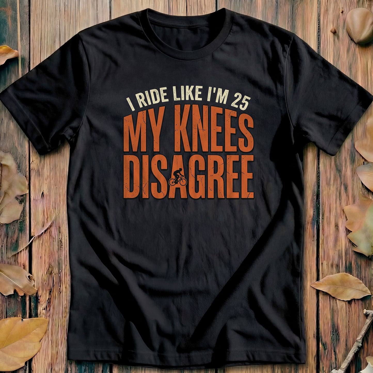 My Knees Disagree Vintage Cycling T-Shirt