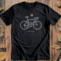 Ride More Line Art Cycling T-Shirt