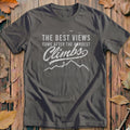 Best Views Hardest Climbs Classic Cycling T-Shirt