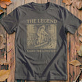 Bigfoot Takes The Long Way Cycling T-Shirt