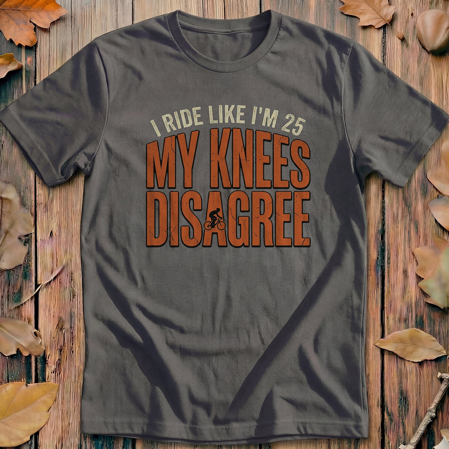 My Knees Disagree Vintage Cycling T-Shirt