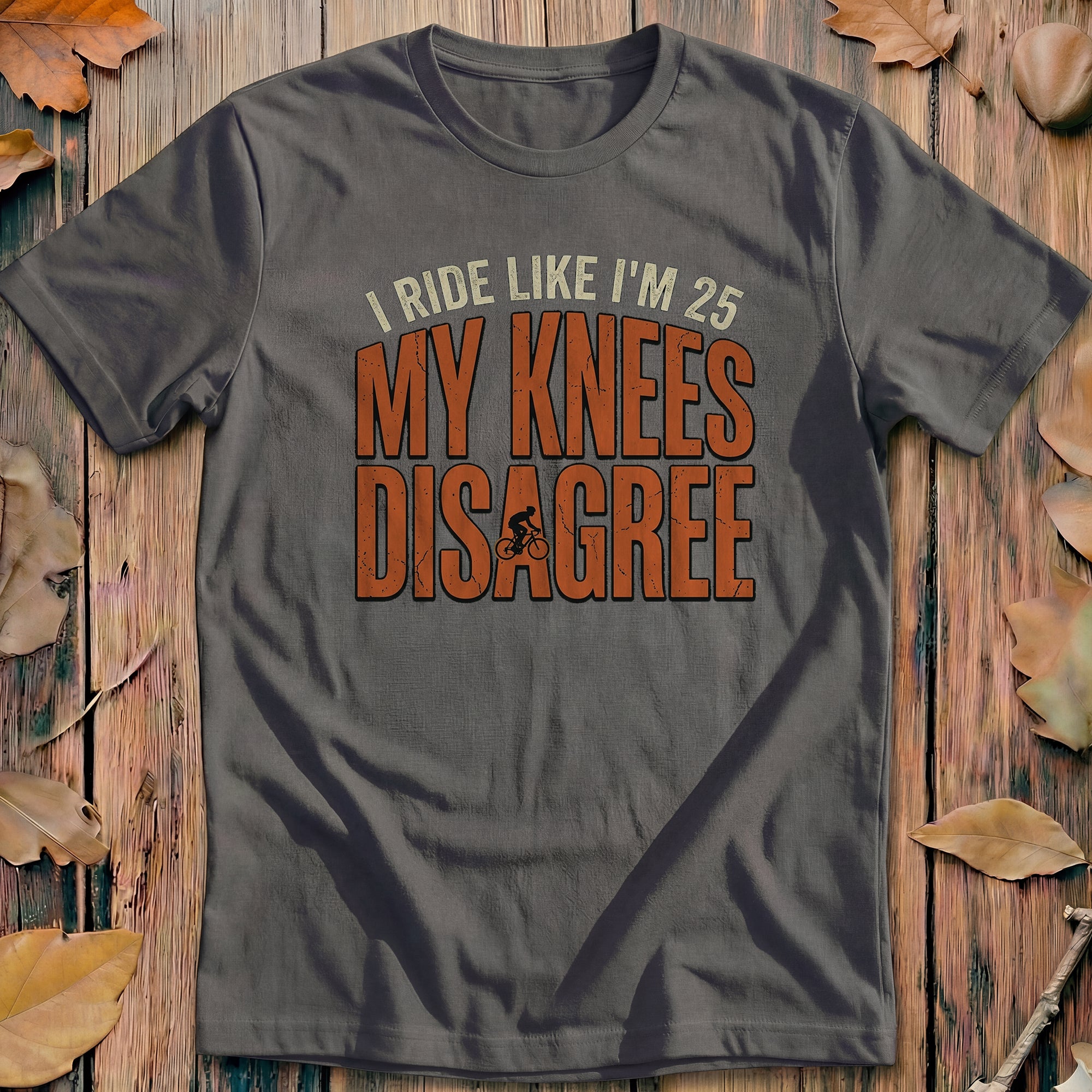 My Knees Disagree Vintage Cycling T-Shirt