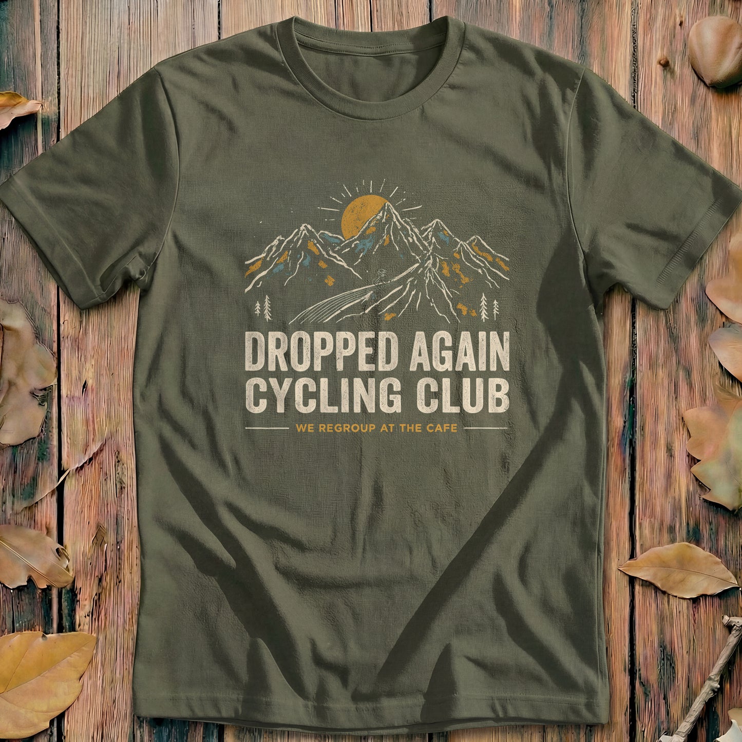 Dropped Again Cycling Club Heritage Cycling T-Shirt