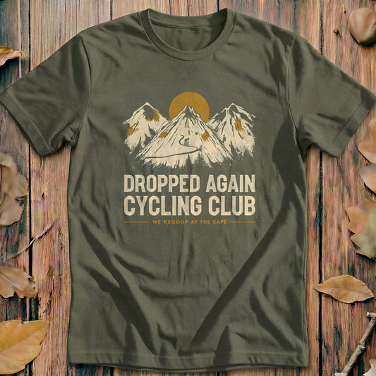 Dropped Again Cycling Club Retro Cycling T-Shirt