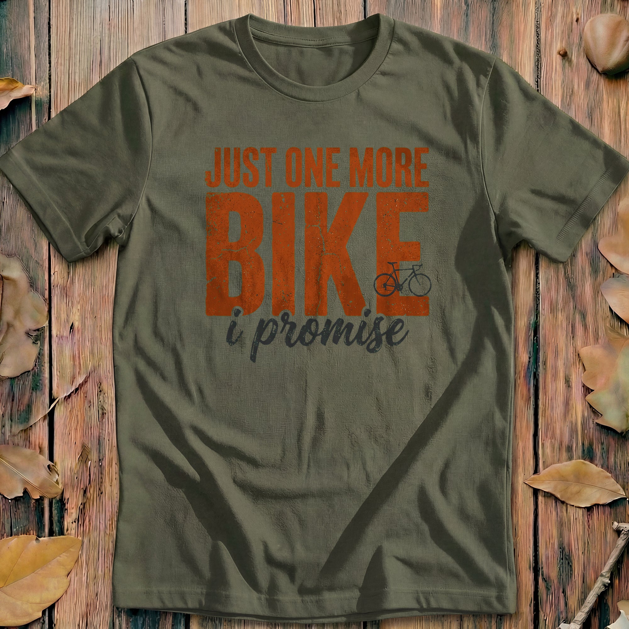 Just One More Bike I Promise Vintage Cycling T-Shirt
