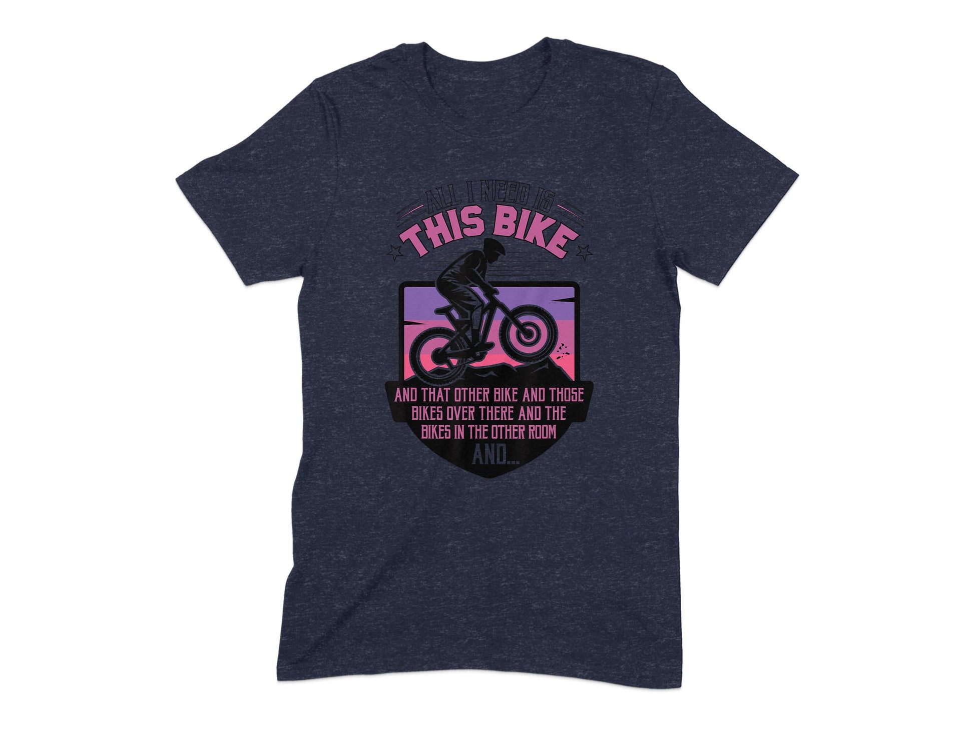 This Bike And That Other Bike Funny Biking T-shirt product type