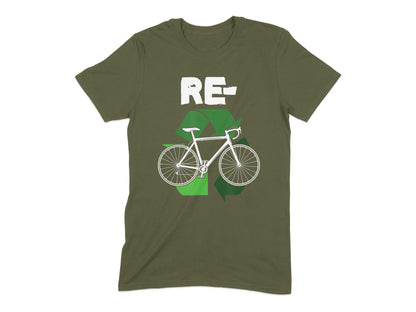 Recycle Bicycle Graphic T-shirt Stylish Unisex Product