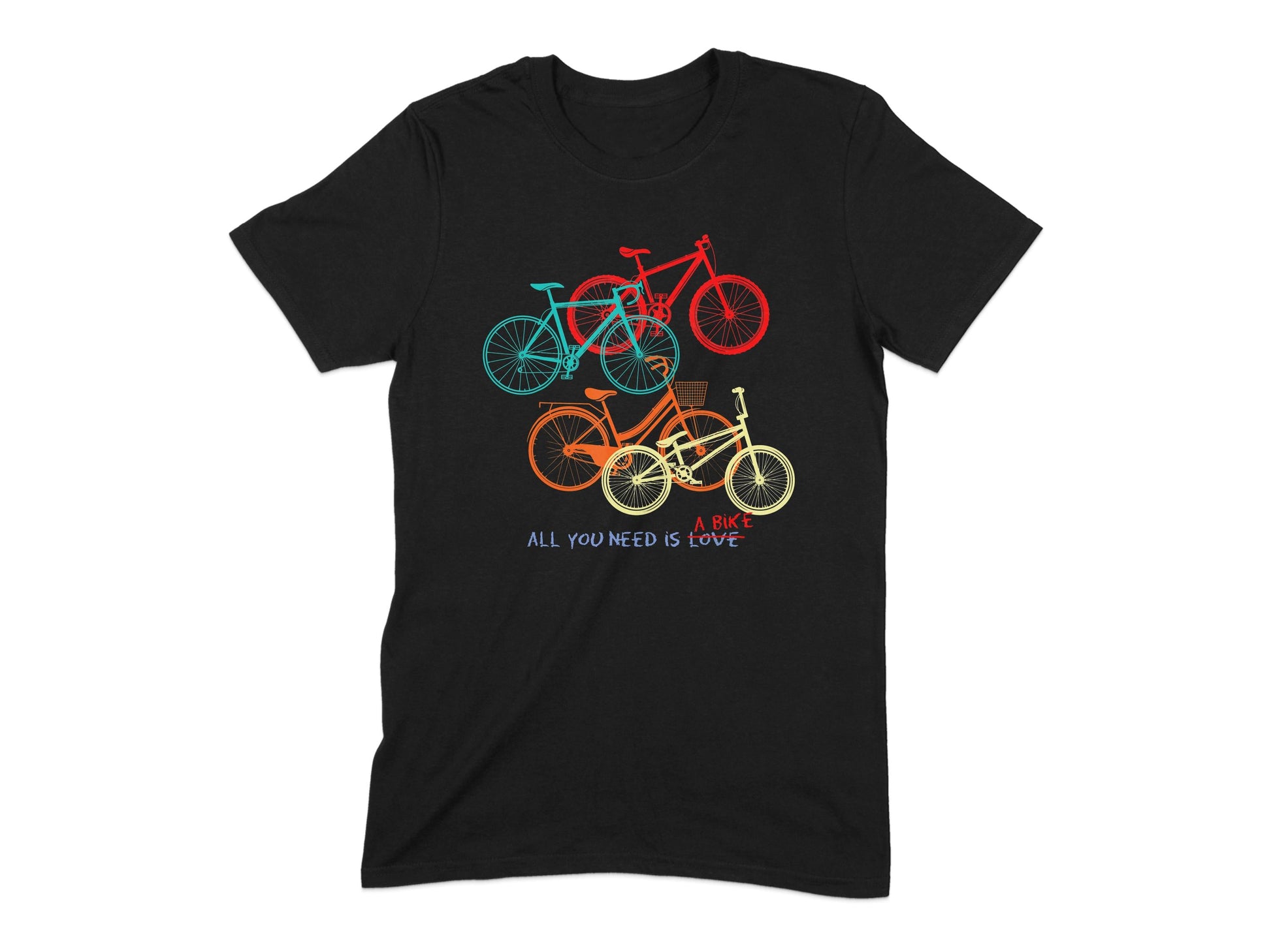 Colorful Bicycle Design All You Need Is Love product type