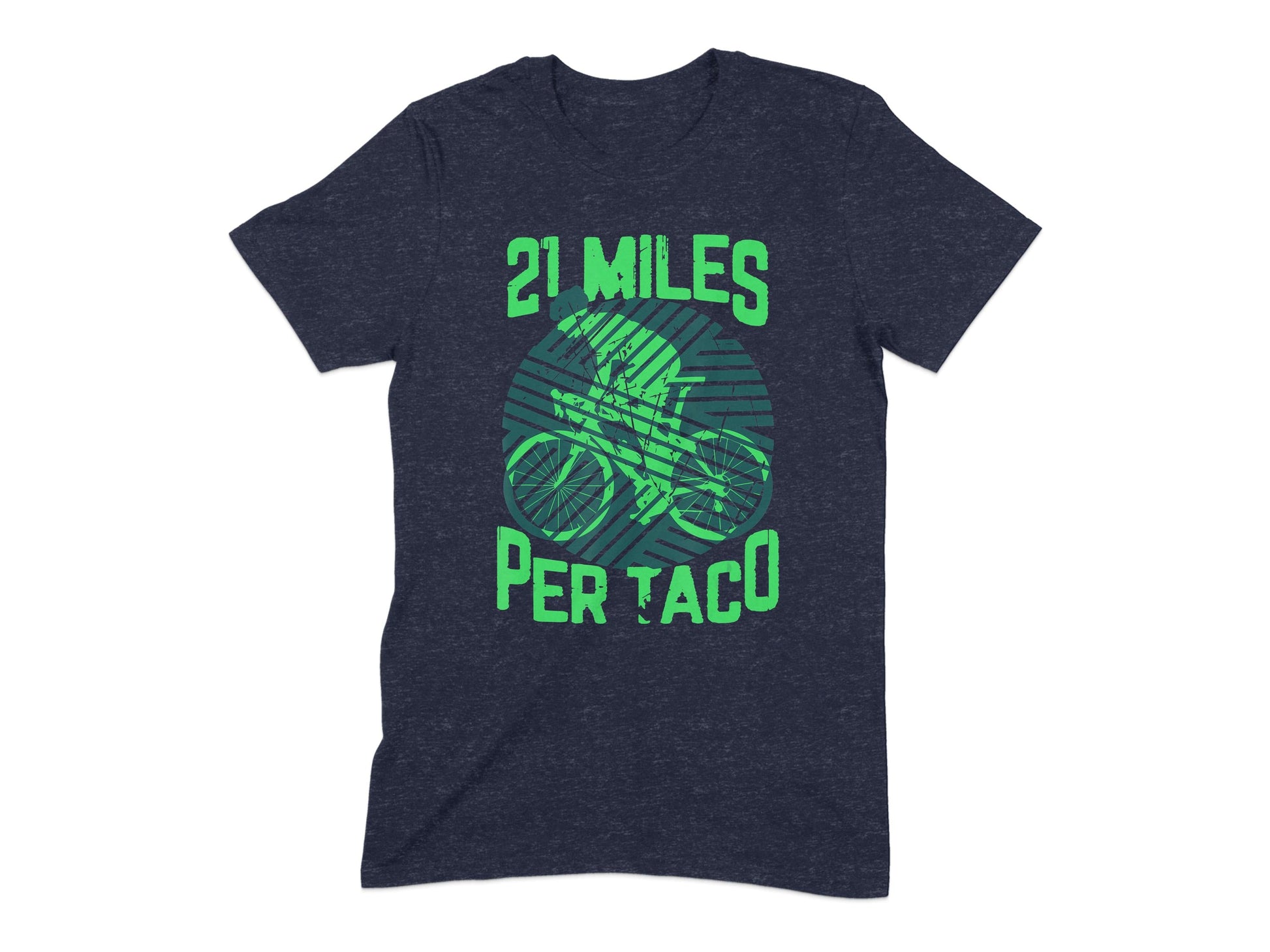 21 Miles Per Taco Cycling Graphic T-shirt product