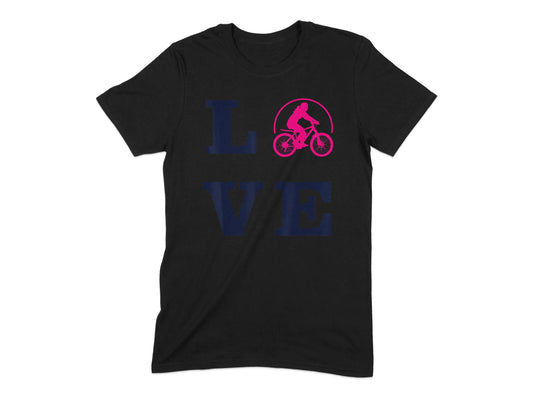 Love Bike Rider Graphic T-shirt Custom Design product
