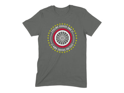 Cycling Squads Only Wheel Design T-Shirt product type