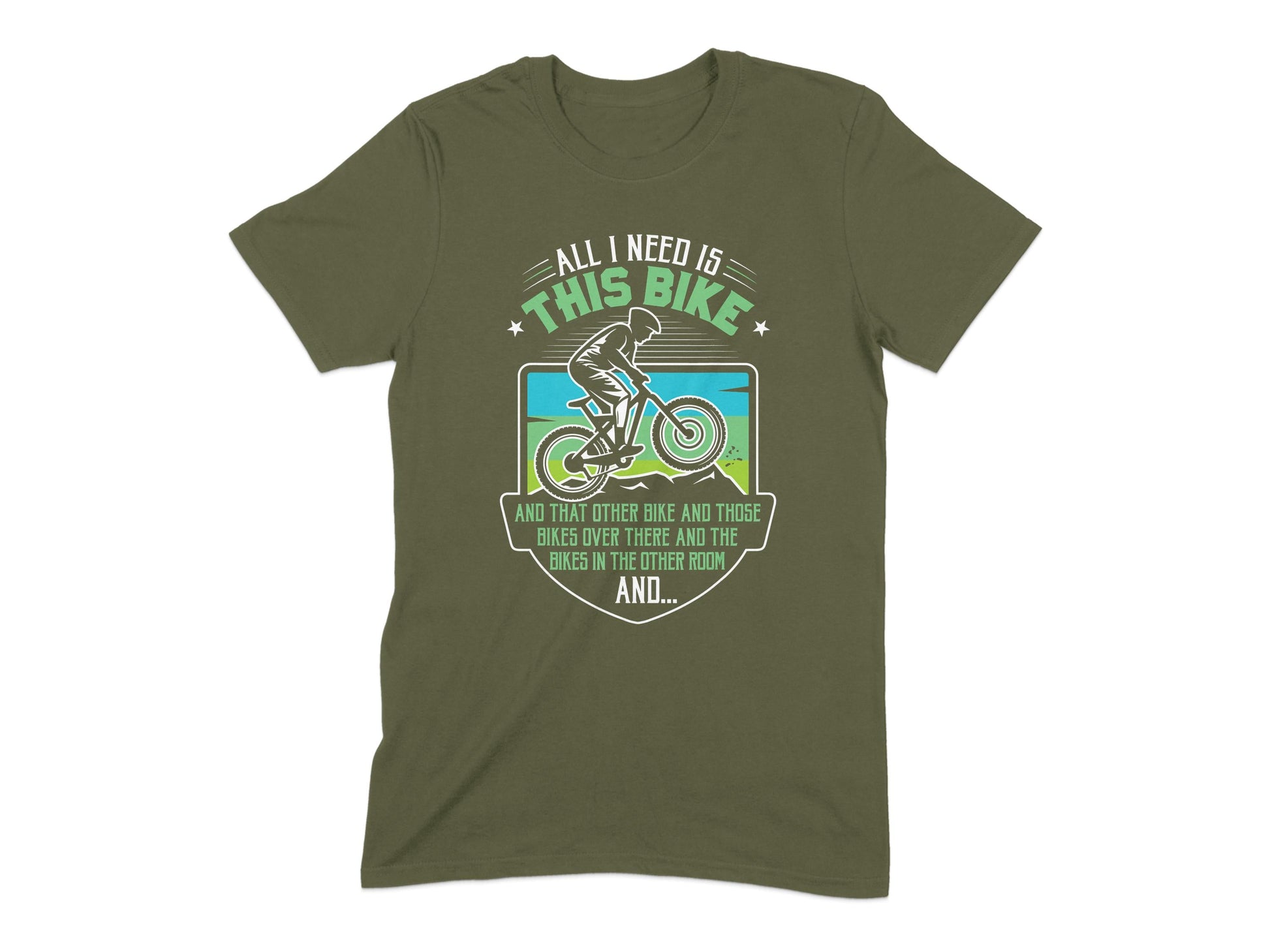 All I Need Is This Bike Graphic T-Shirt product