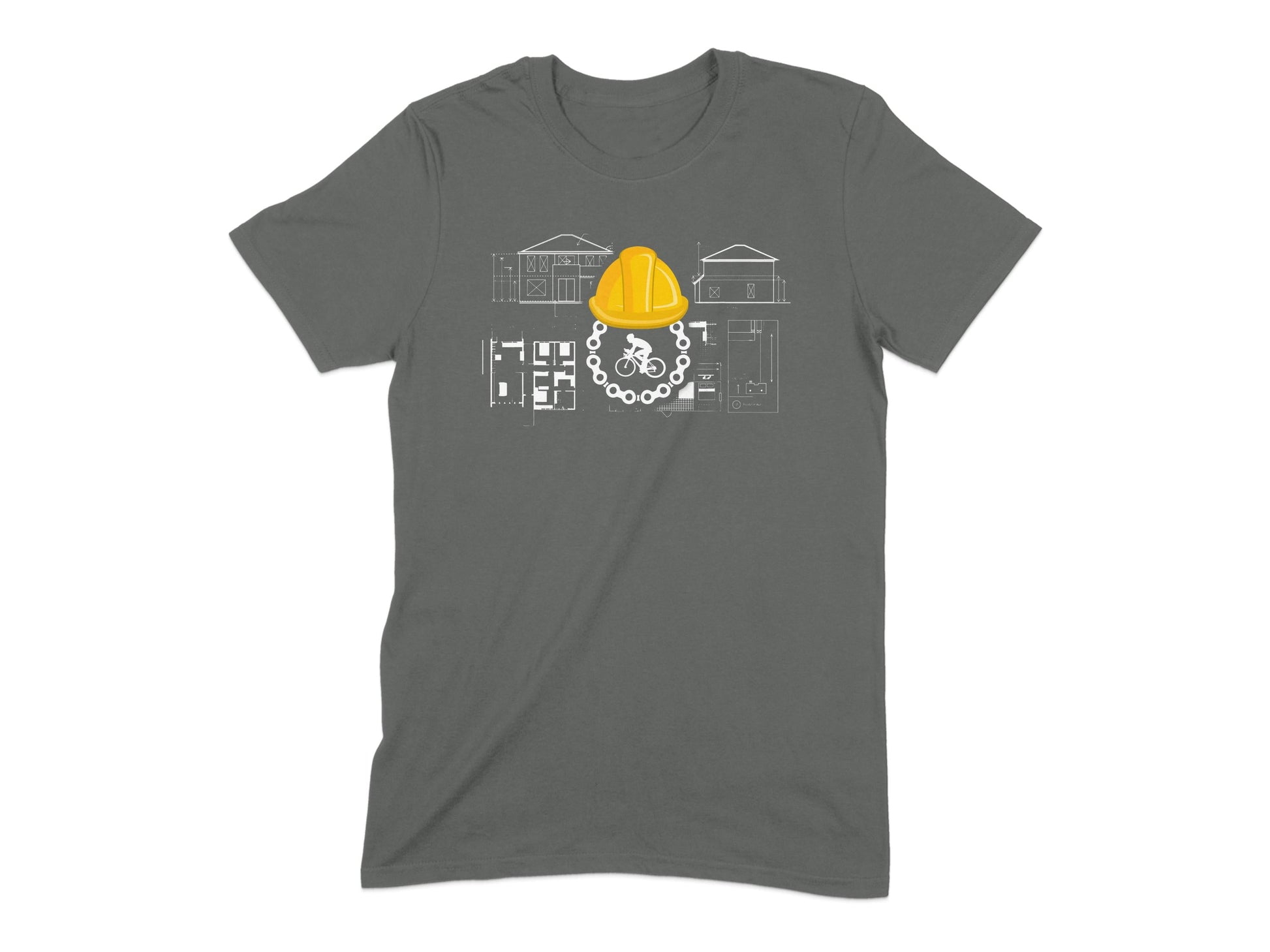 Unique Construction Theme Design T-shirt product