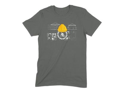 Unique Construction Theme Design T-shirt product