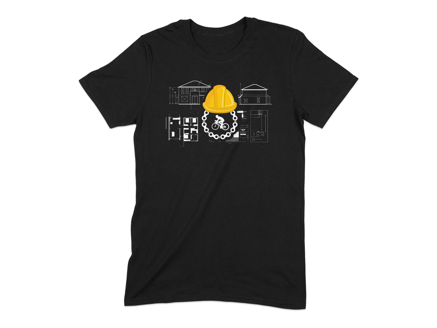 Construction Site Worker Themed Novelty T-shirt product type