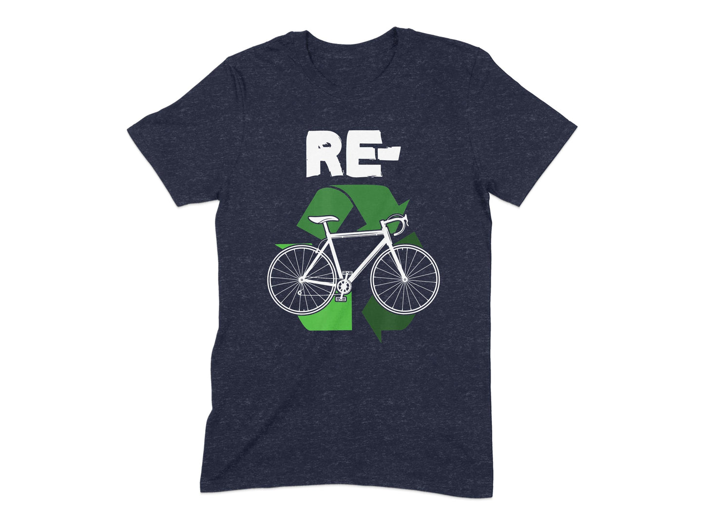 Eco-Friendly Bicycle Recycling Design T-Shirt product