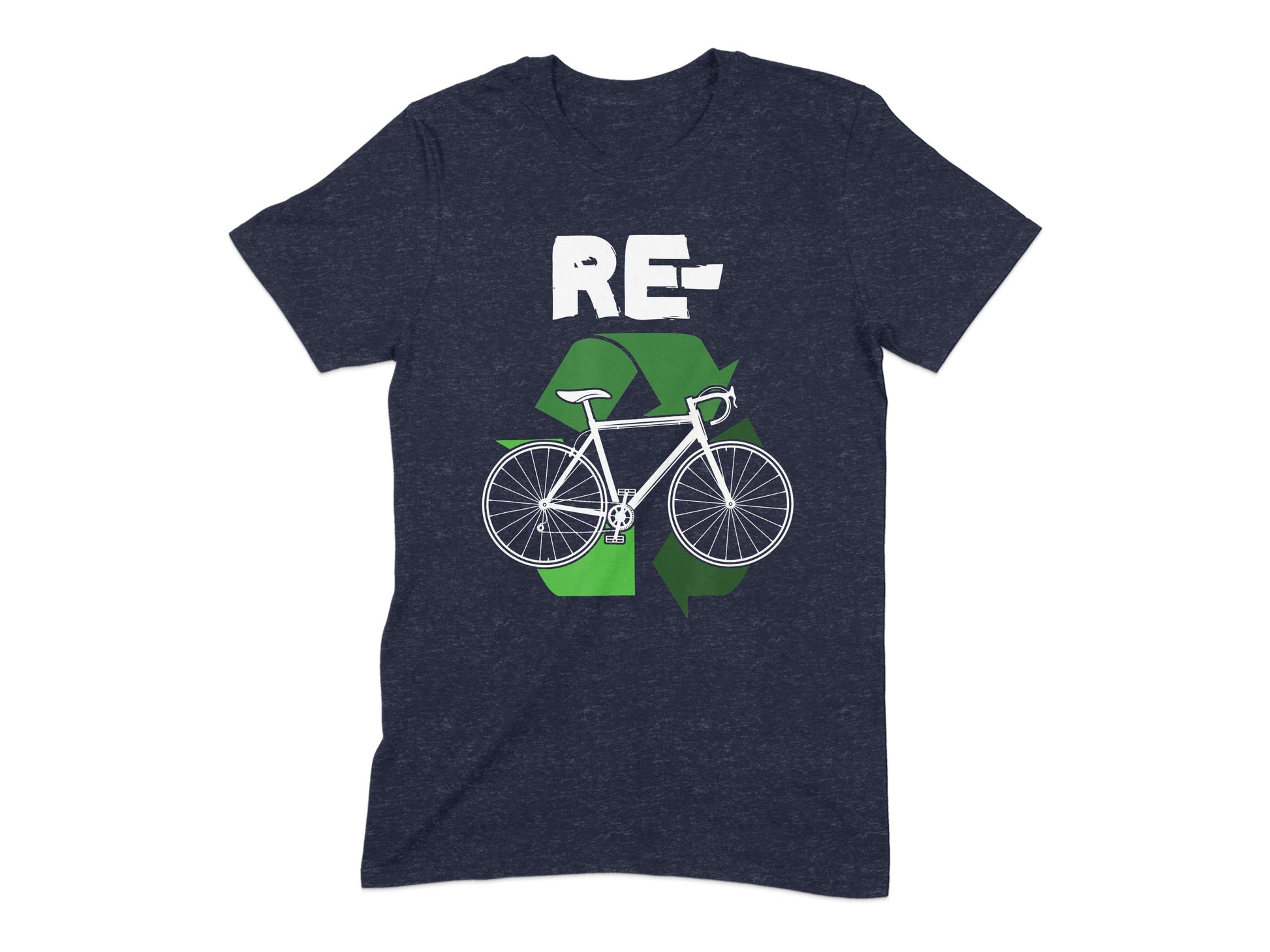 Eco-Friendly Bicycle Recycling Design T-Shirt product