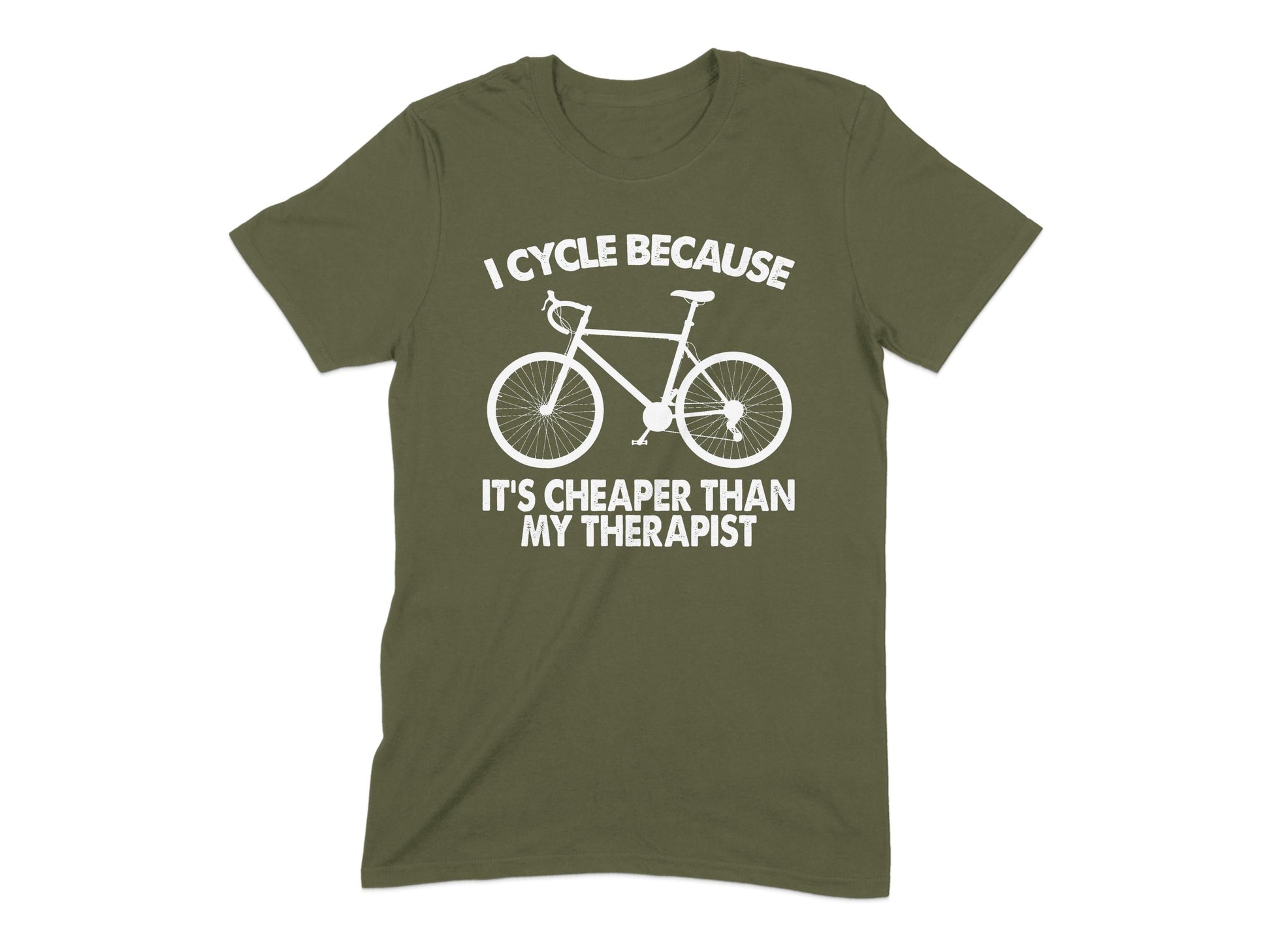I Cycle Because It's Cheaper Than My Therapist product type