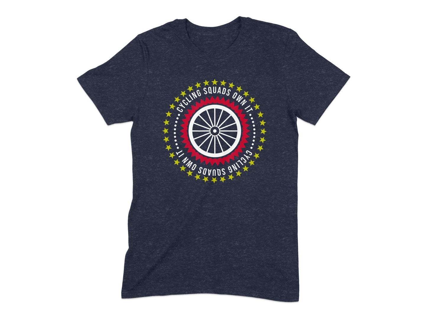 Cycling Squads Uniting Casual Graphic T Shirt product