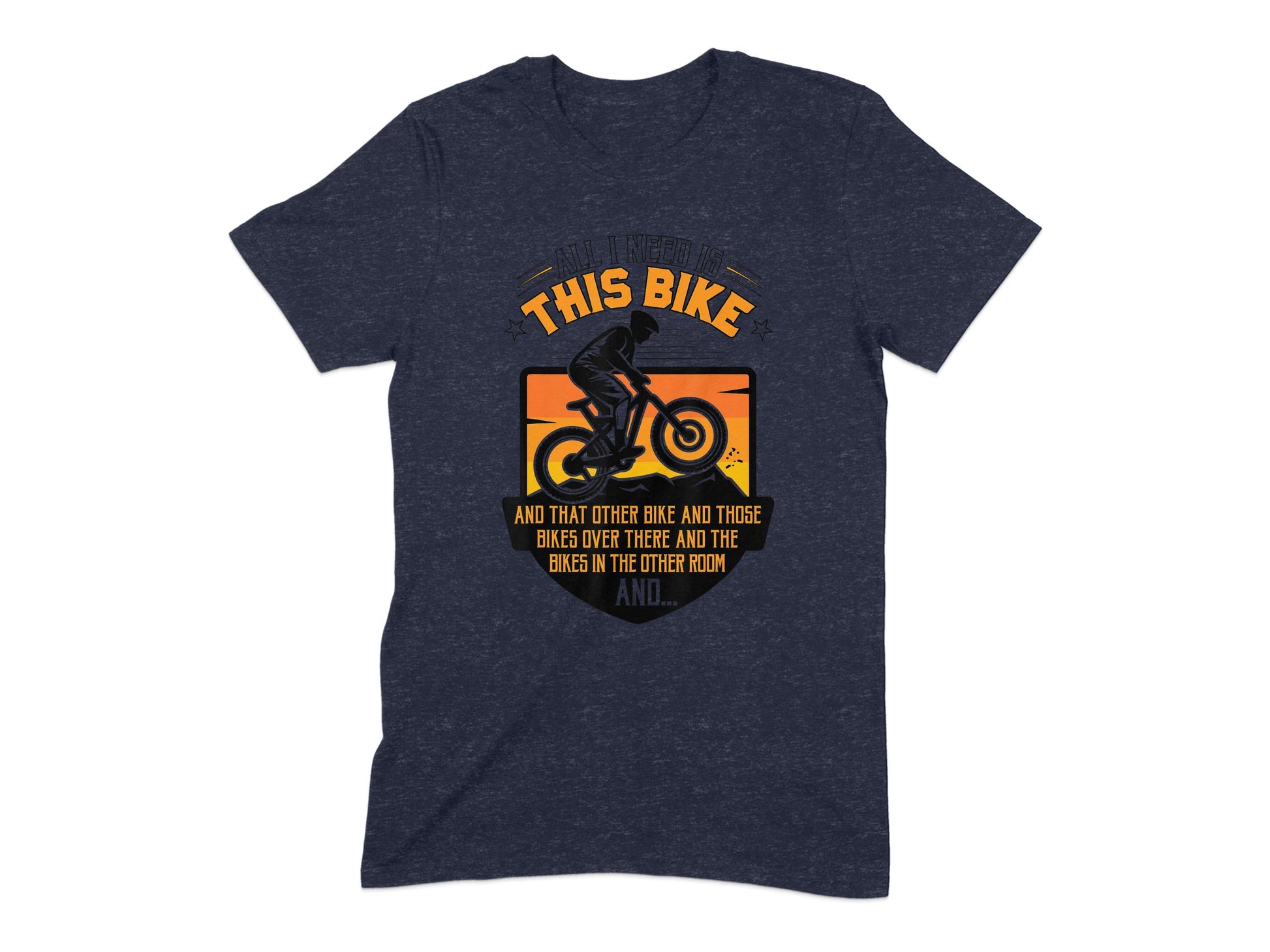 Unique Graphic Biking Shirt Fun Outdoor Enthusiast Product